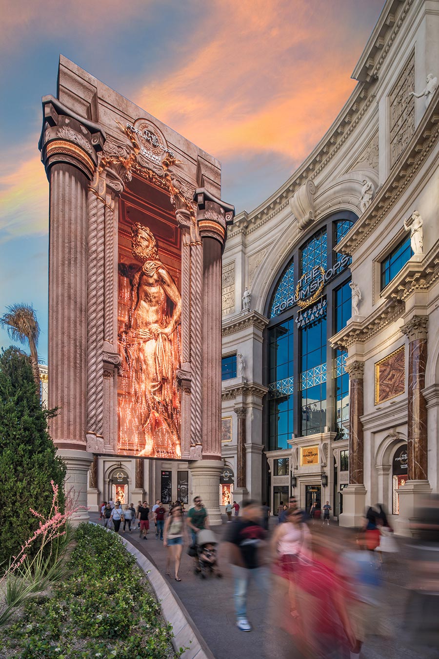 YESCO The Forum Shops at Caesars Palace